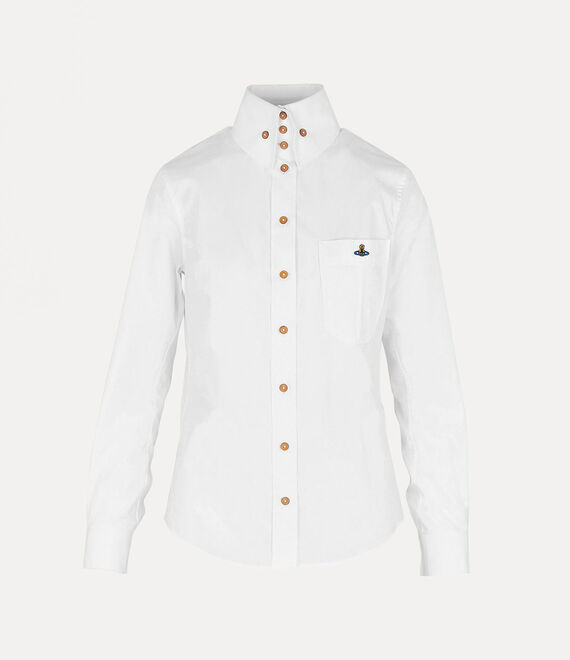 Vivienne Westwood Classic Krall Shirt in WHITE